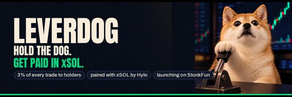 LEVERDOG — Hold the dog. Get paid in xSOL.